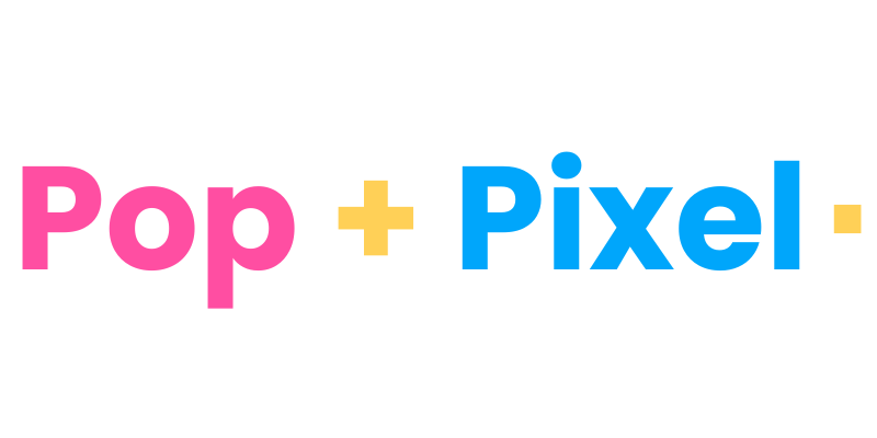 Pop + Pixel Logo